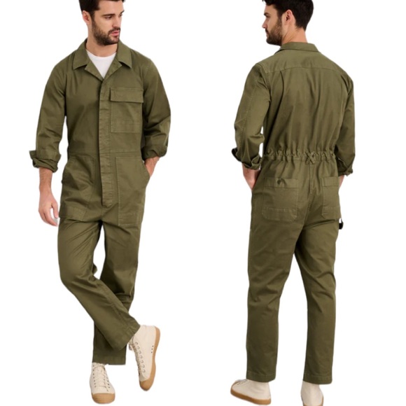 Alex Mill Other - NEW Alex Mill Field Jumpsuit in Chino Olive Green L